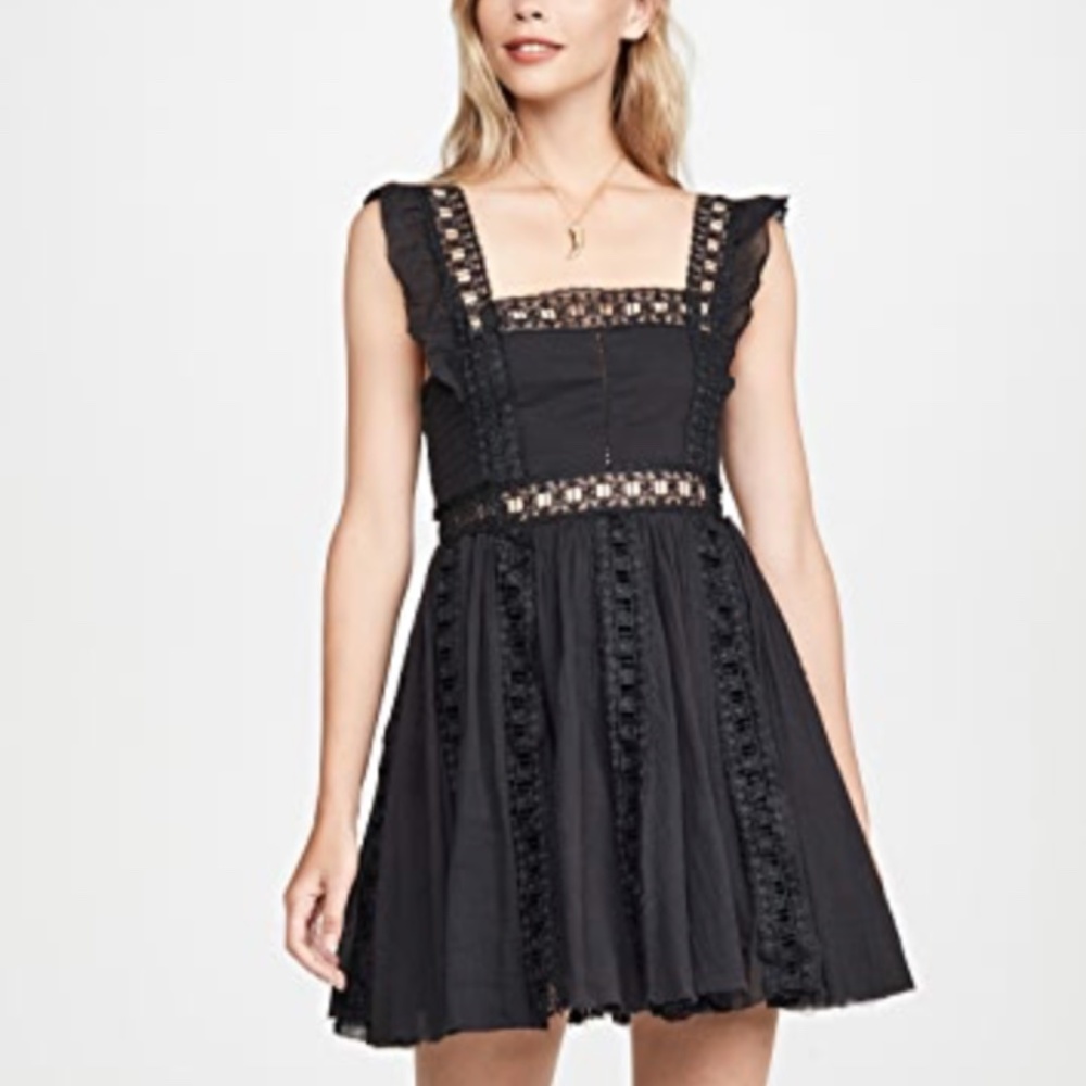 Never worn black lace Free People Dress